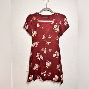 A&F floral button-up dress ☆